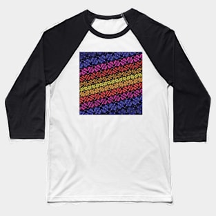 Rainbow Mosaic Baseball T-Shirt